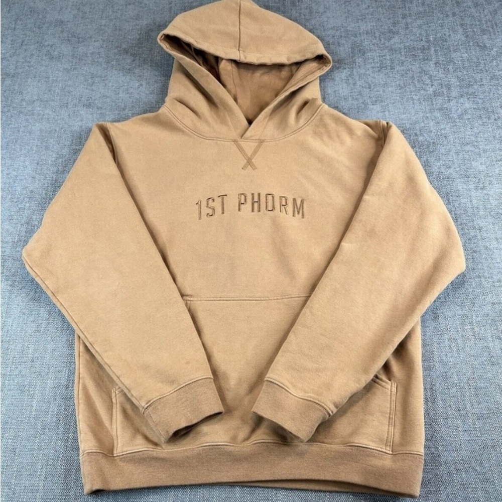 1st Phorm Tan Men's Hoodie - Picture 2 of 7